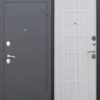 Входная дверь Гарда МУАР 8 мм Белый ясень