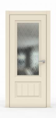 Премиум межкомнатная дверь - Айвори 1501-ГР