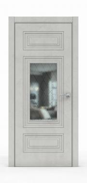 Экошпон дверь - Бетон Светлый 3305 ГР