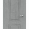 Классическая межкомнатная дверь - Бетон Темный 3802